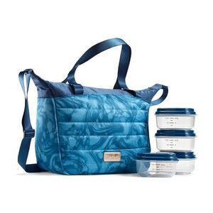 Fit & Fresh Maya Athleisure Lunch Bag Set with 4 Containers